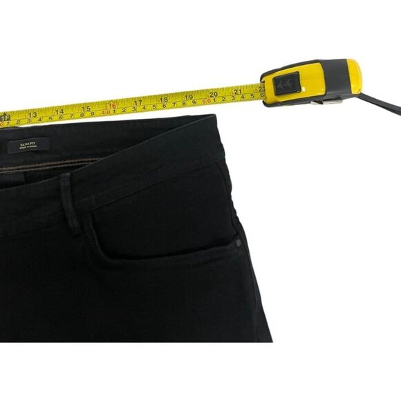 Massimo Dutti Mens Jeans EU 48 US 38 Ankle Slim Fit Denim Black 0034/034 NWT - Picture 11 of 11